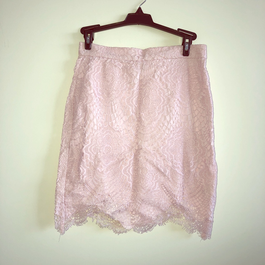 Bardot Powder Pink Skirt